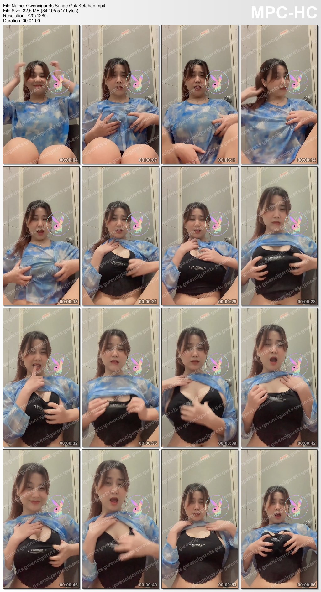 Gwencigarets Sange Gak Ketahan
