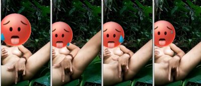 ABG Pulang Sekolah Langsung Omek di Kebun