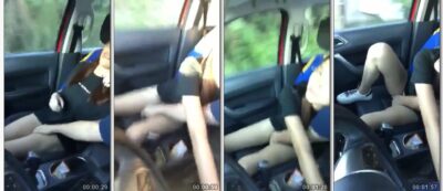 Gerea Lagi Jalan Jalan Malah Colmek di Mobil