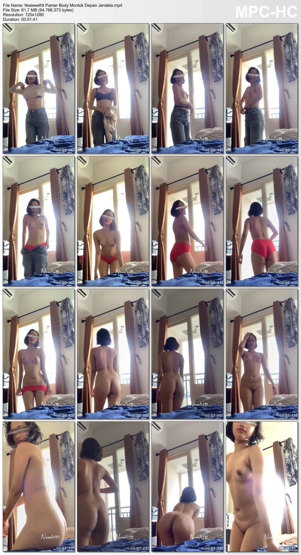 Noeeeefrtt Pamer Body Montok Depan Jendela