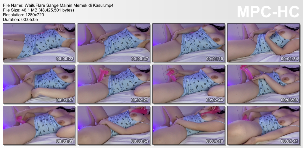 WaifuFlare Sange Mainin Memek di Kasur
