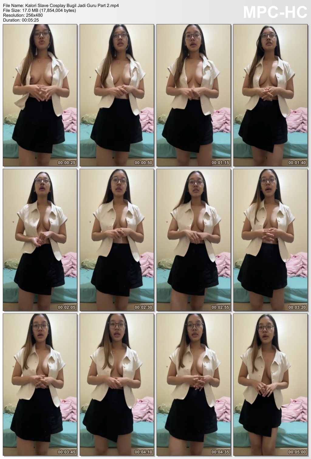 Kalori Slave Cosplay Bugil Jadi Guru Part 2