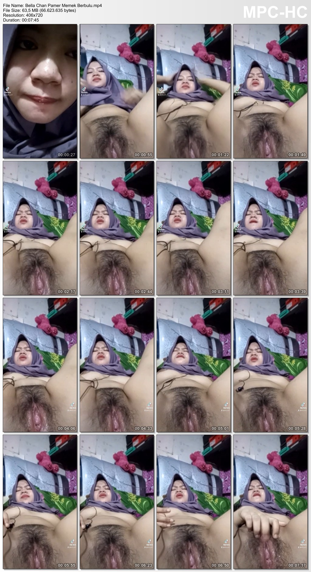 Bella Chan Pamer Memek Berbulu
